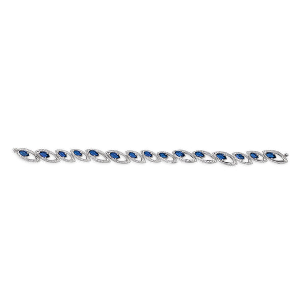 Petali Blue Sapphire Bracelet