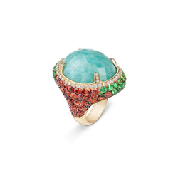 Venice Moretta Amazonite Ring