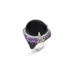 Venice Moretta Onyx Ring