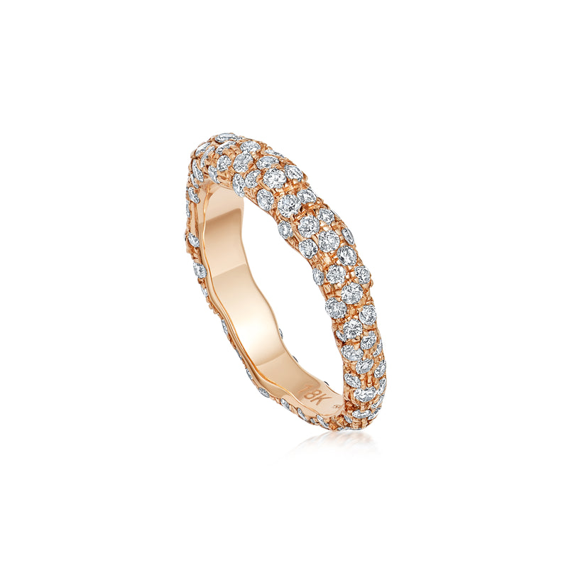 Starlight Roma Rose Gold Diamond Ring
